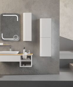 CASSA 130 CM BANYO DOLABI TAKIM BEYAZ