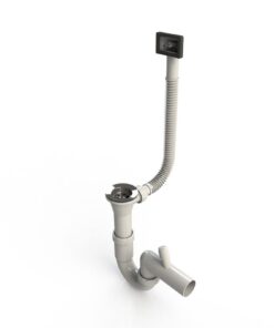 DONAU - ESLİ LAVABO SİFONU (YUVARLAK TAŞMALI-KÜÇÜK KAFA-DÜZ-Ø40-50)