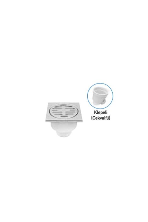 GAMA - 10*10 MELEZ YER SÜZGECİ ÇEKVALFLİ ALTTAN ÇIKIŞLI