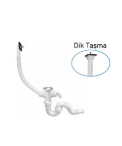 GAMA - S EVYE SİFONU TEK REKORLU TAŞMALI KÖRÜKLÜ