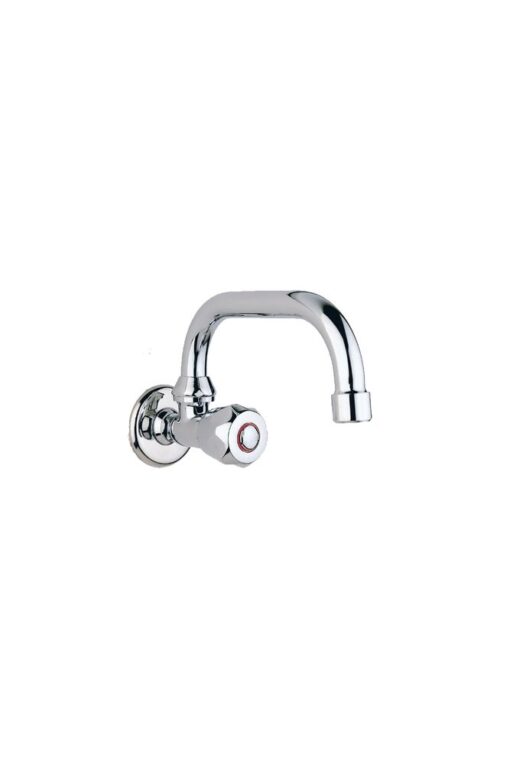 HAY - KLASİK SERİSİ DUVARDAN TEKLİ LAVABO BATARYASI