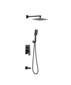 HAY -  VENÜS ANKASTRE BANYO SET SİYAH
