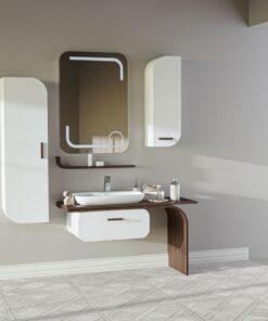 IRONY 95 CM BANYO DOLABI TAKIM BEYAZ