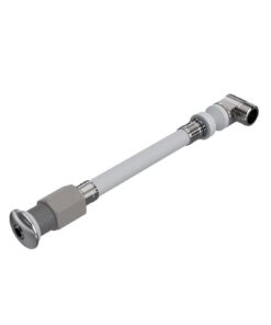 İZYAPI - ESNEK TAHARAT BORUSU Ø26 KÜRESEL UÇLU DİRSEKLİ 120 MM