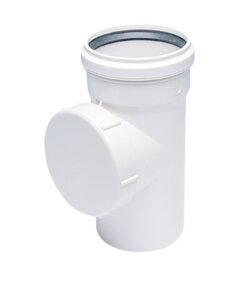 KALDE - 110 mm PVC TEMİZLEME TE ÇATAL