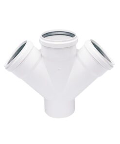 KALDE - 110x75 PVC ÇİFT ÇATAL 45°
