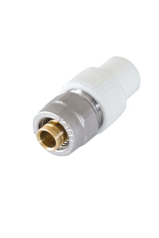 KALDE - 20x16 PPRC PE-X BAĞLANTI  KUYRUKLU ADAPTÖR (BEYAZ)