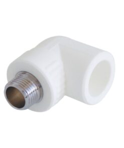 KALDE - 20x3/4 PPRC ERKEK DİRSEK (BEYAZ)