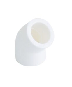KALDE - 90X45 PPRC DİRSEK (BEYAZ)