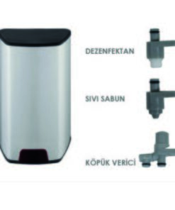 ONNO - KROM FOTOSELLİ SIVI SABUNLUK-DEZENFEKTAN-KÖPÜK VERİCİ
