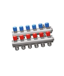 ŞENPRES - 1'' 7 Lİ KENDİNDEN VANALI KOLLEKTÖR MAVİ