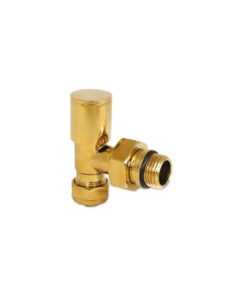 ŞENPRES - GOLD METAL VOLANLI PEX KÖŞE RADYATÖR VANASI