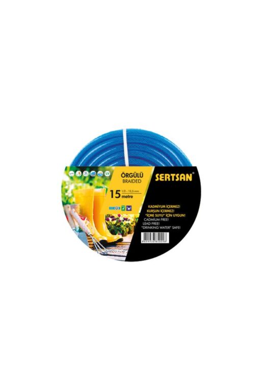 SERTSAN - 1/2 25 MT MARKET TİPİ ÖRGÜLÜ HORTUMLAR